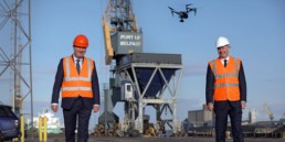 Hopper at Belfast Harbour